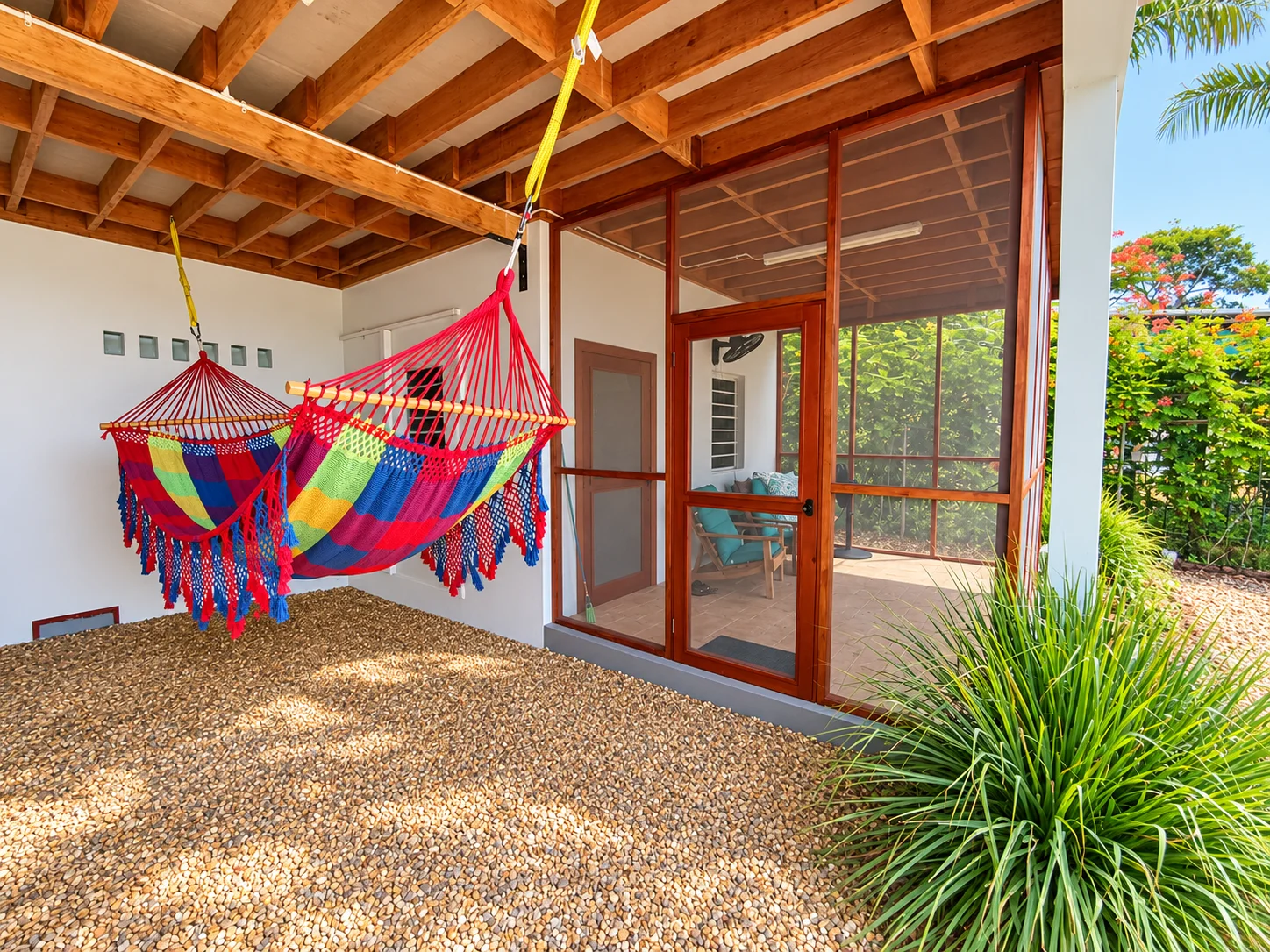 Hammock time at the Jasmine Suite